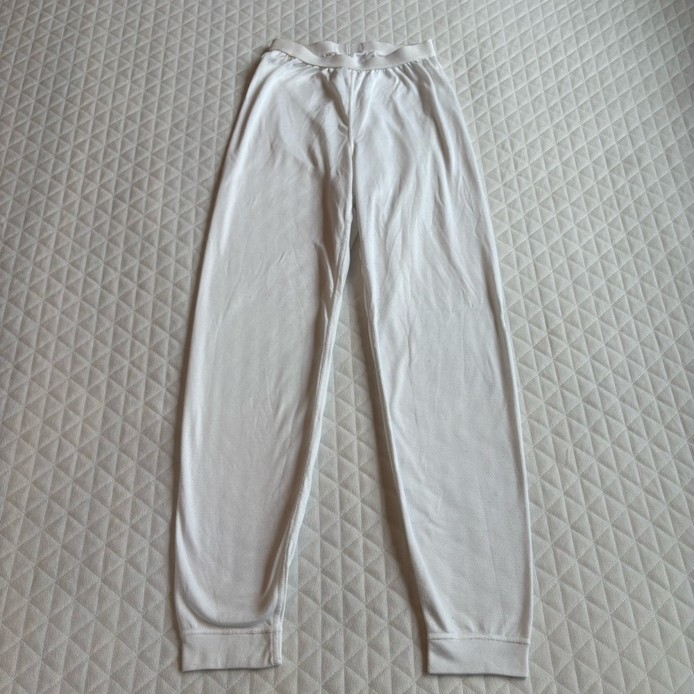 VINTAGE Patagonia Capilene USA Pants Mens Small White Base Layer Outdoor Thermo